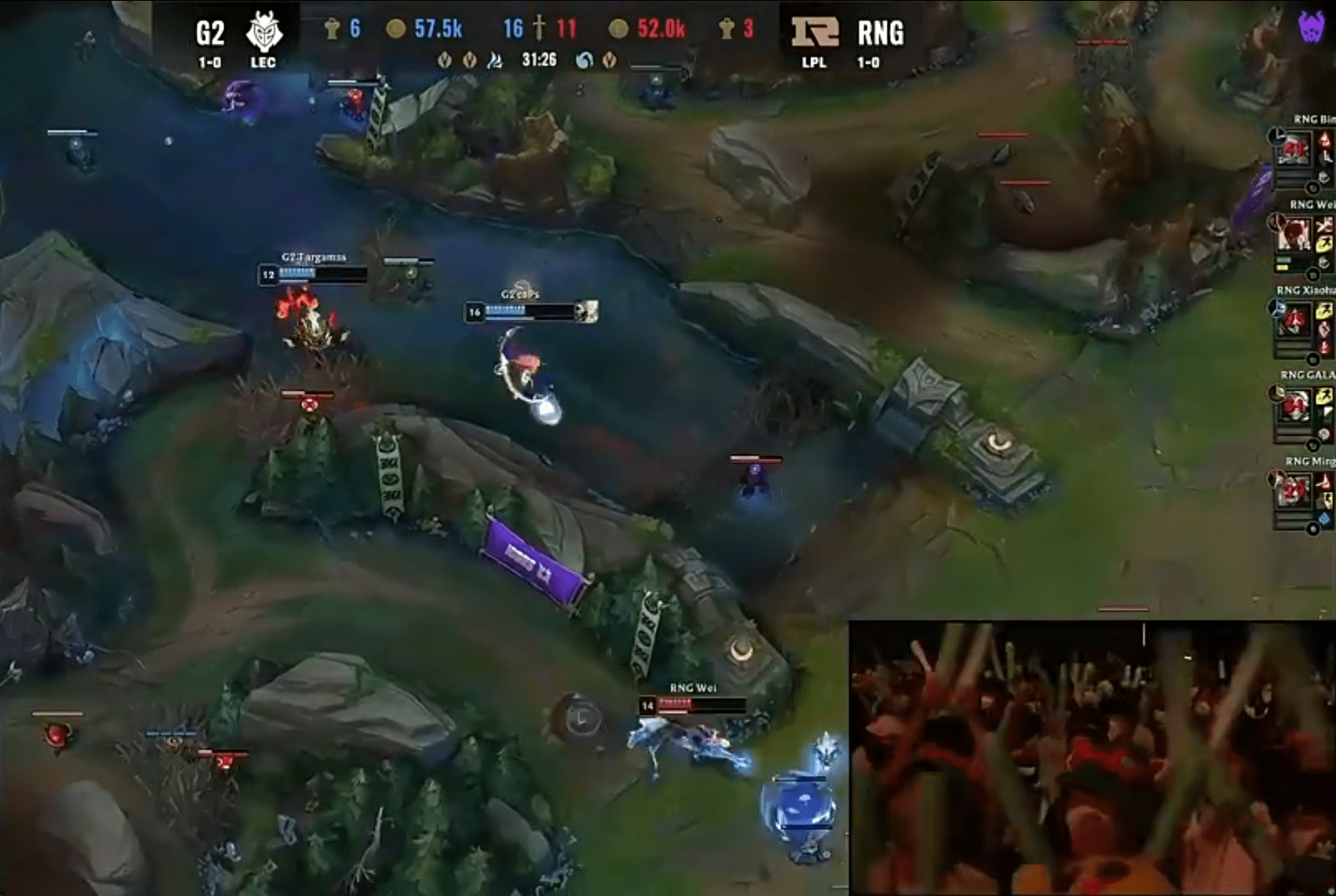 官方下载-塔图姆重返赛场，重返赛场首场状态出色，RNG观众沸腾！